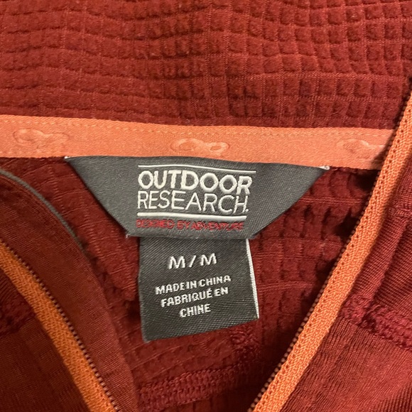 Red Quarter-Zip Pullover - Picture 3 of 8